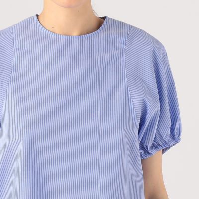 ★【極美品】TOMORROWLAND/コットンブロード パフスリーブブラウス。 ☆【極美品】TOMORROWLAND/コットンブロード パフスリーブ