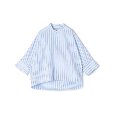 コットンブロード　クロップドシャツ