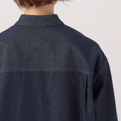 リアクティブデニム　レギュラーシャツ