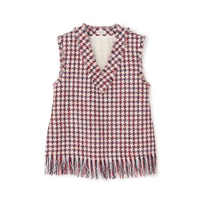 ランダムファー ショートベスト | maison TOMORROWLAND/メゾン