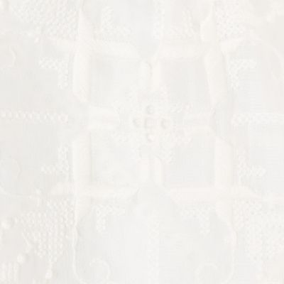 【予約商品７月下旬以降順次お届け】ビンテージエンブロイダリー　ショートブラウス