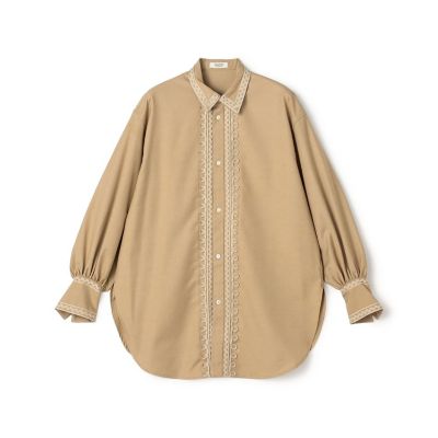 美品 トゥモローランド マカフィー 2,3万 コットンラミー チュニックシャツ MACPHEE（マカフィー）の「リネンラミーピースダイ チュニック