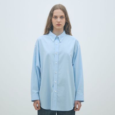 コットンオックスフォード ボタンダウンシャツ | maison TOMORROWLAND
