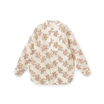 ＜maison TOMORROWLAND＞バイカラージャカード　ボザムチュニックシャツ