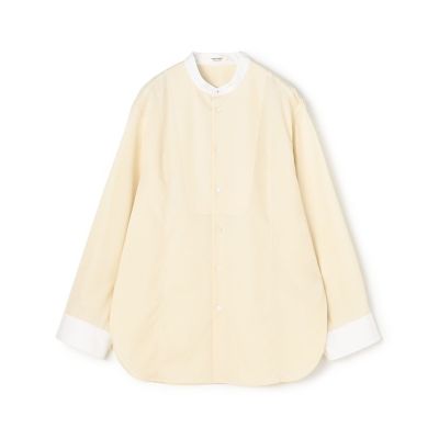 シルクブレンドスラブ チュニックシャツ | maison TOMORROWLAND/メゾン