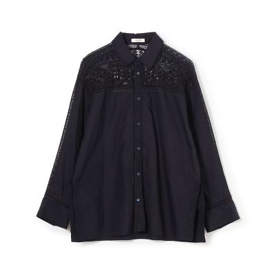 ストレッチブロード ピンタックスリーブブラウス | maison
