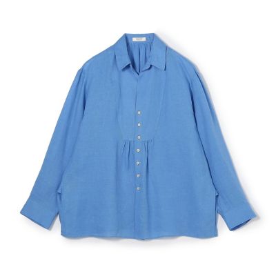 ＜maison TOMORROWLAND＞ハードマンリネン　オープンカラーシャツ