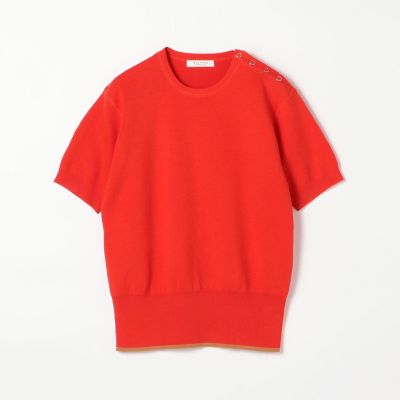 コットンスムース　ハーフスリーブプルオーバー