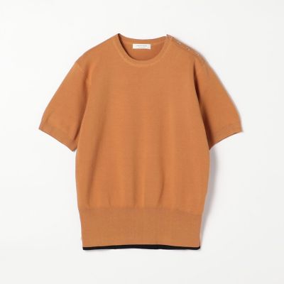 コットンスムース　ハーフスリーブプルオーバー