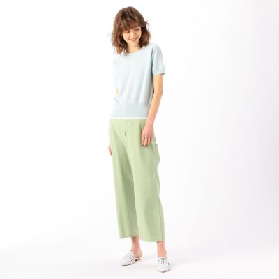 コットンスムース　ハーフスリーブプルオーバー