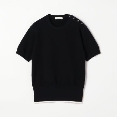 コットンスムース　ハーフスリーブプルオーバー