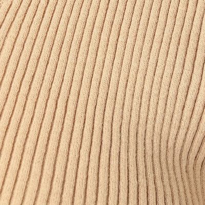 コットンリブ　フロントボタンキャミソール