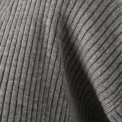 ウールリブ　Ｖネックカーディガン