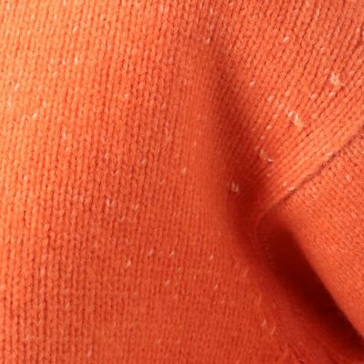 ラムカシミヤピースダイ　ハイネックプルオーバー