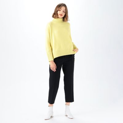 【極美品】TOMORROWLANDカシミヤ混タートルニットプルオーバー ラムカシミヤ タートルネックプルオーバー | maison TOMORROWLAND