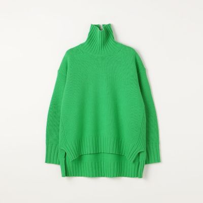 美品✨トゥモローランド カシミヤブレンド タートルネックニット グリーン 23区｜【洗える】カシミヤブレンド ハイネック ニット | Rakuten