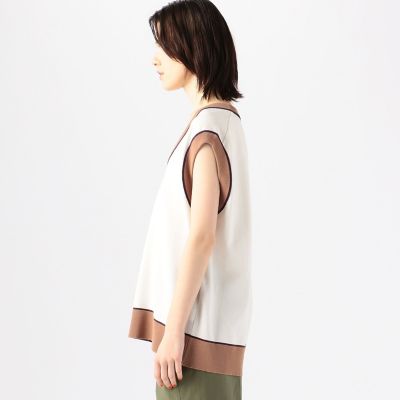 ドライコットン　Ｖネックベスト