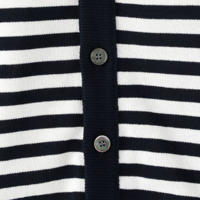 ドライコットン　ハーフスリーブカーディガン