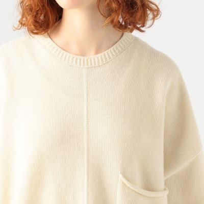 【ＷＥＢ限定】ライトウール　クルーネックプルオーバー