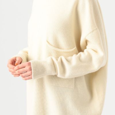 【ＷＥＢ限定】ライトウール　クルーネックプルオーバー