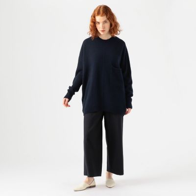 【ＷＥＢ限定】ライトウール　クルーネックプルオーバー