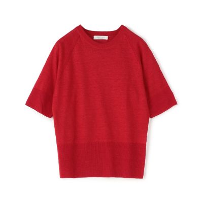 ＜maison TOMORROWLAND＞プレーンリネン　クルーネックプルオーバー