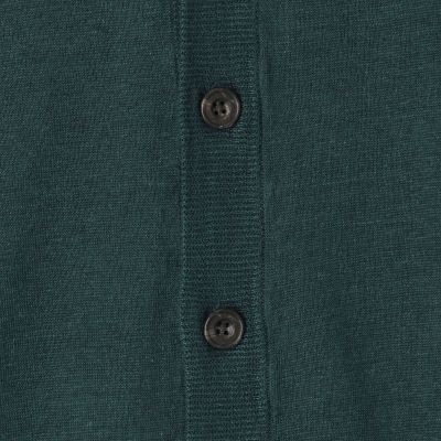 プレーンリネン　Ｖネックカーディガン