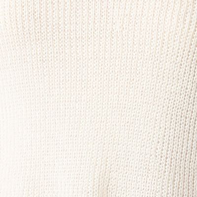 【タイムセール：７月２８日（月）午前９時３０分迄】ムリネリネン　フリルスリーブプルオーバー