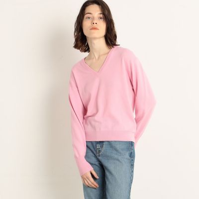 プレーンウール Vネックプルオーバー | maison TOMORROWLAND/メゾン