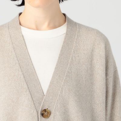 ラムカシミヤ　Ｖネックカーディガン