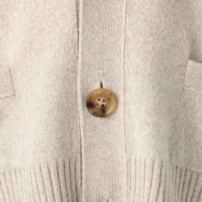 ラムカシミヤ　Ｖネックカーディガン