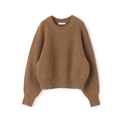 ウール　クルーネックプルオーバー