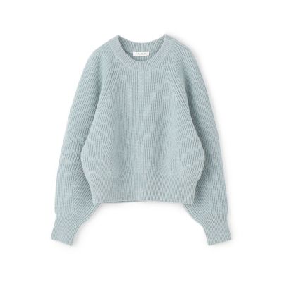ウール　クルーネックプルオーバー