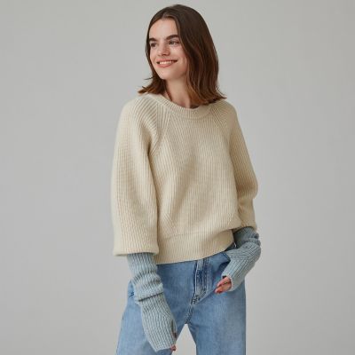 ＜maison TOMORROWLAND＞ラムカシミヤ　フィンガーレスロンググローブ
