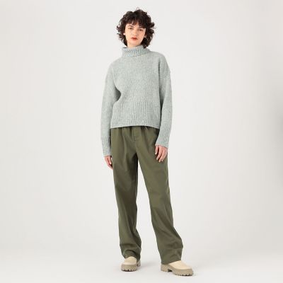 ファインウール　タートルネックプルオーバー