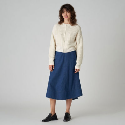 LOHEN ボトルネック レイヤードブルゾン　ホワイト 50％OFF】SHINZONE（シンゾーン） ハイネック オーバーTシャツ