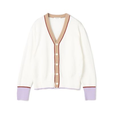 ＜maison TOMORROWLAND＞ドライコットン　Ｖネックカーディガン