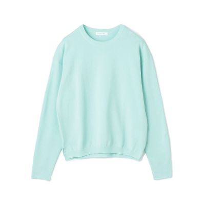【MACPHEE】ドライコットン クルーネックプルオーバー MACPHEE ニット セーター ドライコットン クルーネックプル