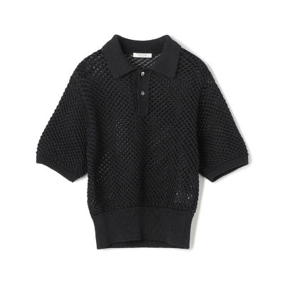 TOMORROWLAND / トゥモローランド コットンウール ポロプルオーバー TOMORROWLAND tricot ギザコットン クルーネックプルオーバー
