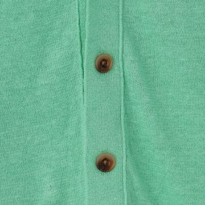 プレーンリネン　Ｖネックベスト
