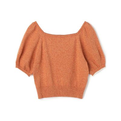 ＜maison TOMORROWLAND＞ローシルク　パフスリーブプルオーバー