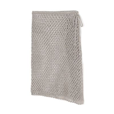 ＜maison TOMORROWLAND＞メタリッククロシェ　オーバースカート