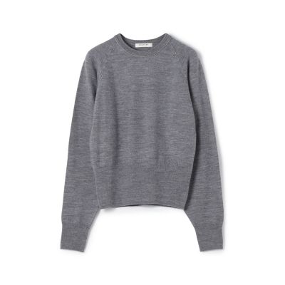 プレーンウール クルーネックプルオーバー | maison TOMORROWLAND