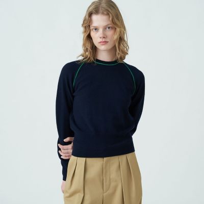 美品✨24AWマカフィー クルーネックプルオーバー 楽天市場】○MACPHEE 【マカフィー】 ラムカシミヤ クルーネック