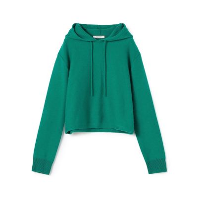 正規店仕入れの NZ LAMB 9G フーデッドプルオーバー | maison トップス