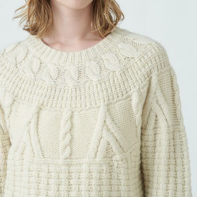 アンデスウール クルーネックプルオーバー | maison TOMORROWLAND