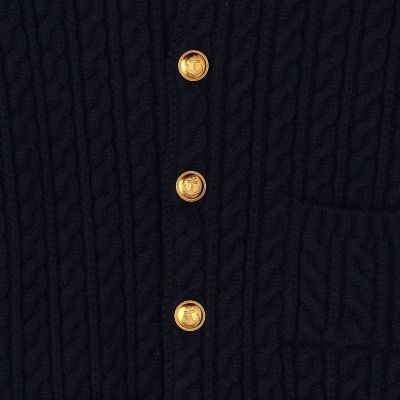 ハイブリットコットンケーブル ショートカーディガン | maison