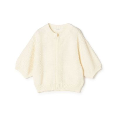 ギマコットン ハーフスリーブカーディガン | maison