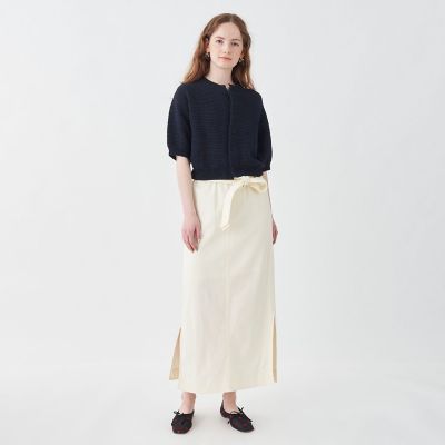 ギマコットン ハーフスリーブカーディガン | maison