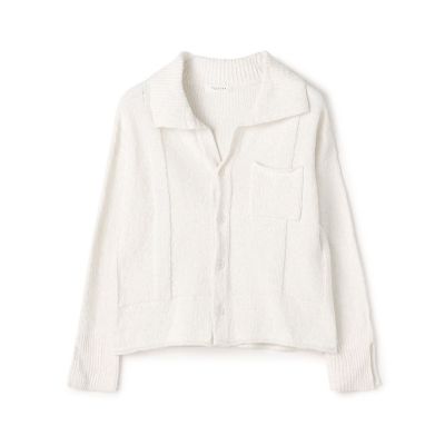 フリジヤーン　シャツカラーカーディガン